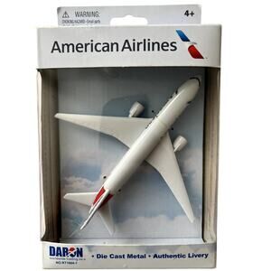 Boeing Airliner American Airlines Die Cast Metal Daron Authentic Livery New